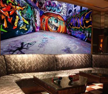 Halloween Graffiti Wallpaper AJ Wallpaper 