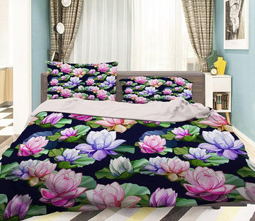 3D Colorful Flowers 178 Bed Pillowcases Quilt Wallpaper AJ Wallpaper 