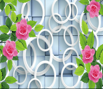 Flowers And Patterns Wallpaper AJ Wallpaper 