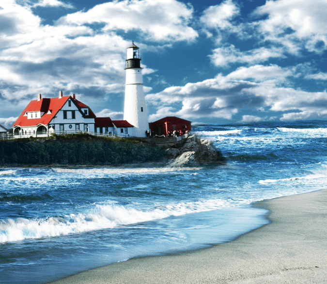 Sea Coast Buildings Wallpaper AJ Wallpaper 