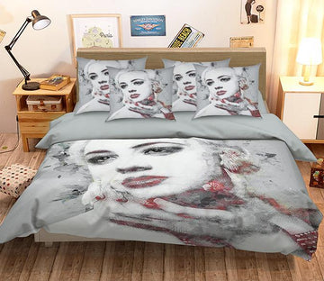 3D Elegant Woman 135 Bed Pillowcases Quilt Wallpaper AJ Wallpaper 