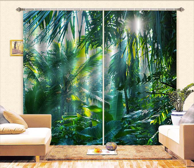 3D Rainforest 624 Curtains Drapes Wallpaper AJ Wallpaper 