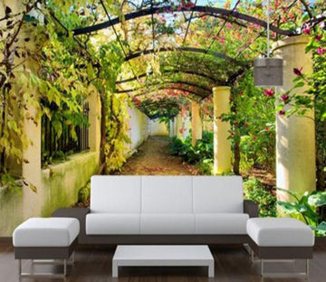 3D Afternoon Garden 575 Wallpaper AJ Wallpaper 