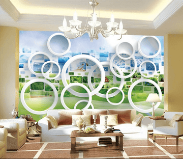 Frames And Circles Wallpaper AJ Wallpaper 