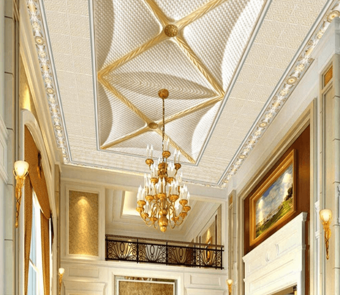 Cross Line Block 128 Wallpaper AJ Wallpaper 