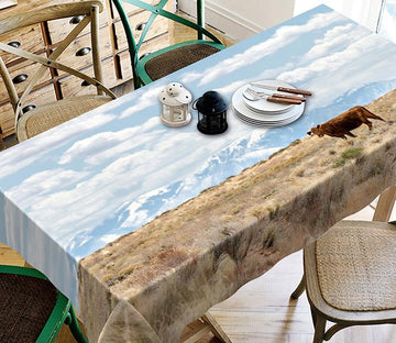 3D Alpine Pasture Animal 428 Tablecloths Wallpaper AJ Wallpaper 