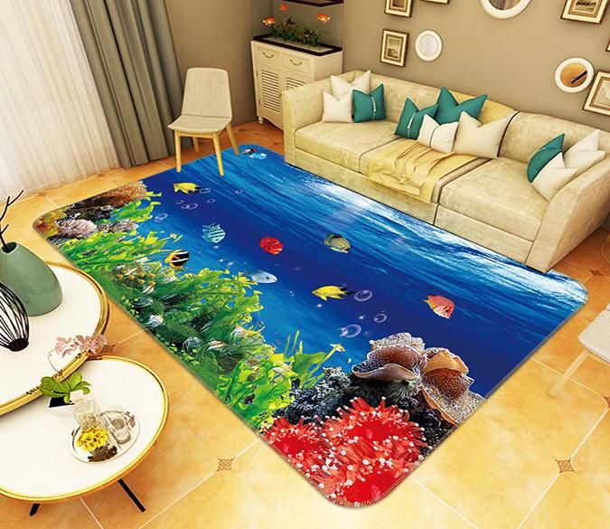 3D Undersea World 271 Non Slip Rug Mat Mat AJ Creativity Home 