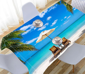 3D Comfortable Beach 804 Tablecloths Wallpaper AJ Wallpaper 