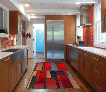 3D Glass Lattice Pattern Mat Floor Mural Wallpaper AJ Wallpaper 