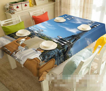 3D Eiffel Tower 1323 Tablecloths Wallpaper AJ Wallpaper 