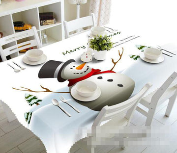 3D Christmas Snowman 1395 Tablecloths Wallpaper AJ Wallpaper 