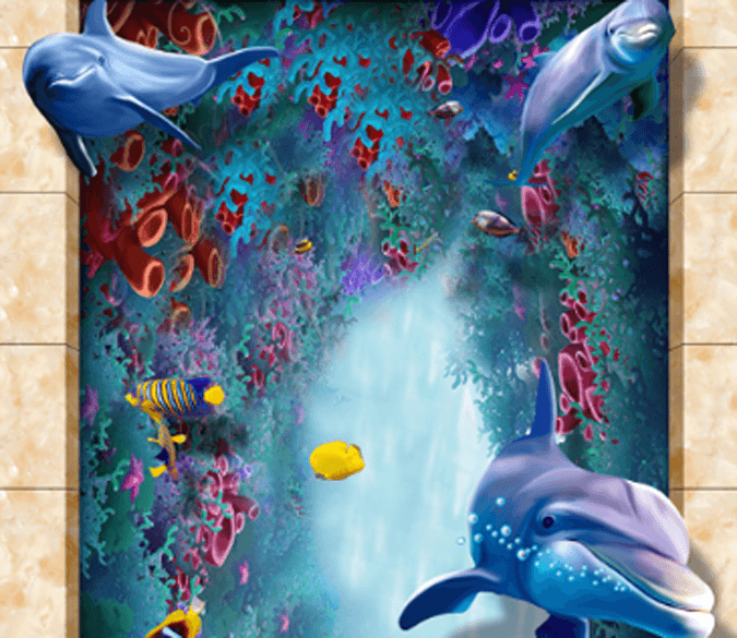 3D Sea Bottom World Floor Mural Wallpaper AJ Wallpaper 2 