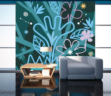 Tree Flowers Patterns Wallpaper AJ Wallpaper 