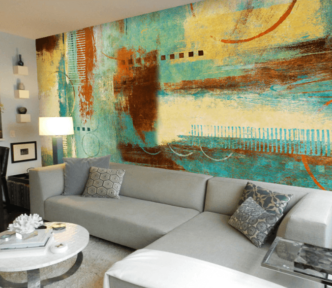 Graffiti Circles Wallpaper AJ Wallpaper 