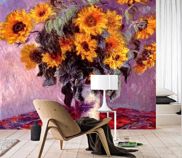 Sunflowers Vase Wallpaper AJ Wallpaper 