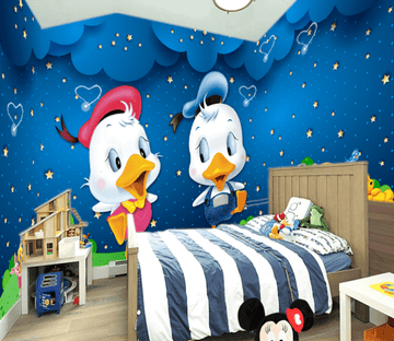 3D Dancing Ducks Wallpaper AJ Wallpaper 