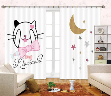 3D Lovely Cartoon Panda 2445 Curtains Drapes Wallpaper AJ Wallpaper 