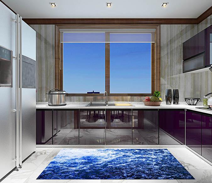 3D Sea Sprays 131 Kitchen Mat Floor Mural Wallpaper AJ Wallpaper 