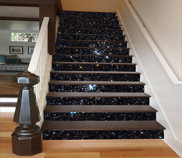 3D Shining Stars Sky 1588 Stair Risers Wallpaper AJ Wallpaper 