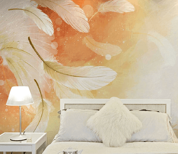 Flying Feathers Wallpaper AJ Wallpaper 