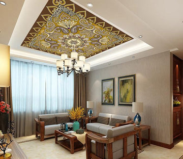 Retro Metal Patterns Wallpaper AJ Wallpaper 