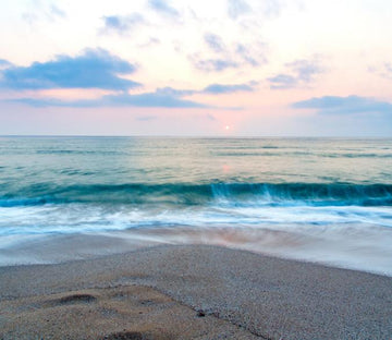 Waves Washing Beach 1 Wallpaper AJ Wallpaper 