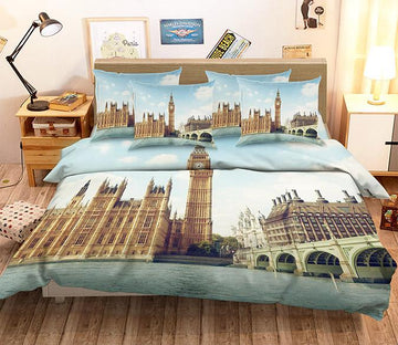 3D London Scenery 70 Bed Pillowcases Quilt Wallpaper AJ Wallpaper 