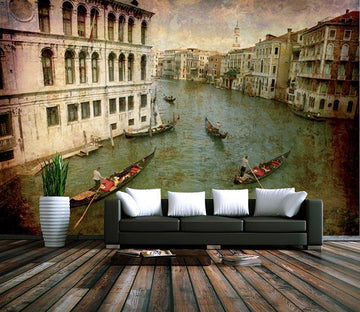 3D City River 683 Wallpaper AJ Wallpaper 