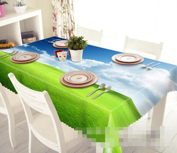 3D Vast Grassland 1202 Tablecloths Wallpaper AJ Wallpaper 