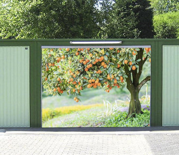 3D Kumquat Tree 418 Garage Door Mural Wallpaper AJ Wallpaper 