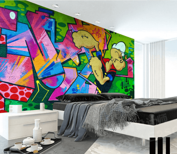 3D Strong Cartoon 161 Wallpaper AJ Wallpaper 