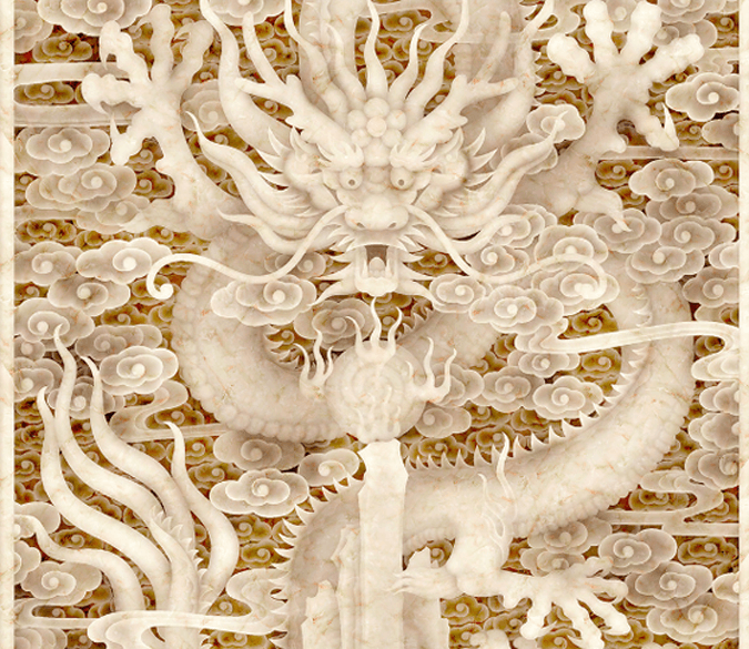 3D Dragon Floor Mural Wallpaper AJ Wallpaper 2 