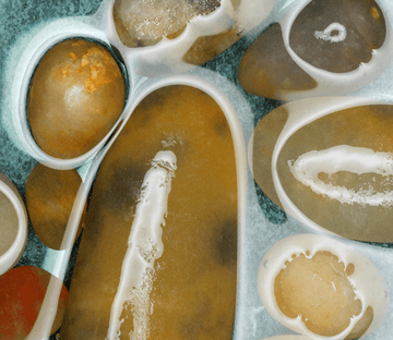 3D Smooth River Stone Floor Mural Wallpaper AJ Wallpaper 2 