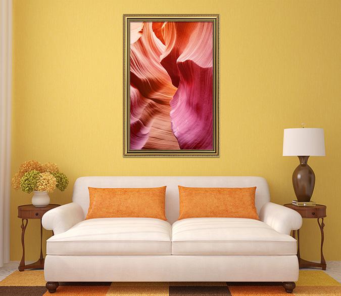 3D Irregular Stone 013 Fake Framed Print Painting Wallpaper AJ Creativity Home 