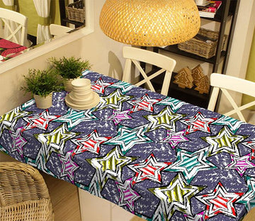 3D Stars Pattern 173 Tablecloths Wallpaper AJ Wallpaper 