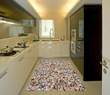 3D Pretty Stones Kitchen Mat Floor Mural Wallpaper AJ Wallpaper 