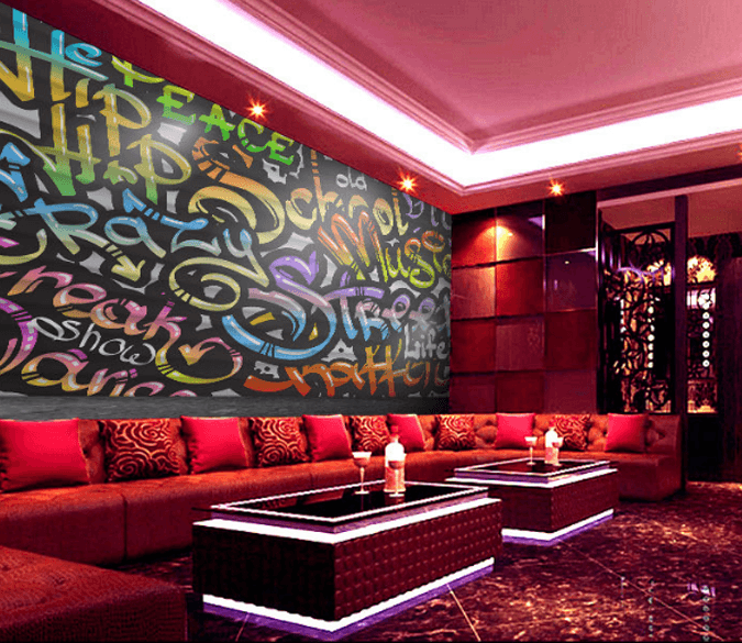 3D Color Font 057 Wallpaper AJ Wallpaper 