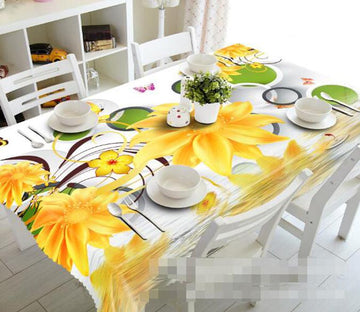 3D Bright Flowers 926 Tablecloths Wallpaper AJ Wallpaper 