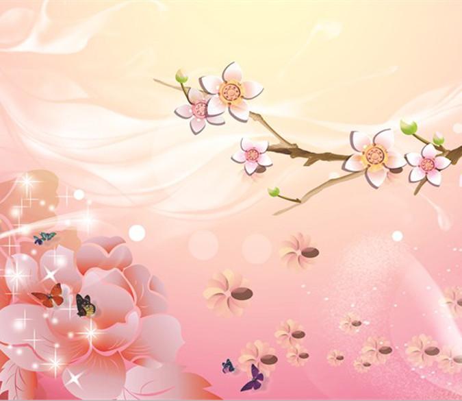 Beautiful Blossoms Wallpaper AJ Wallpaper 