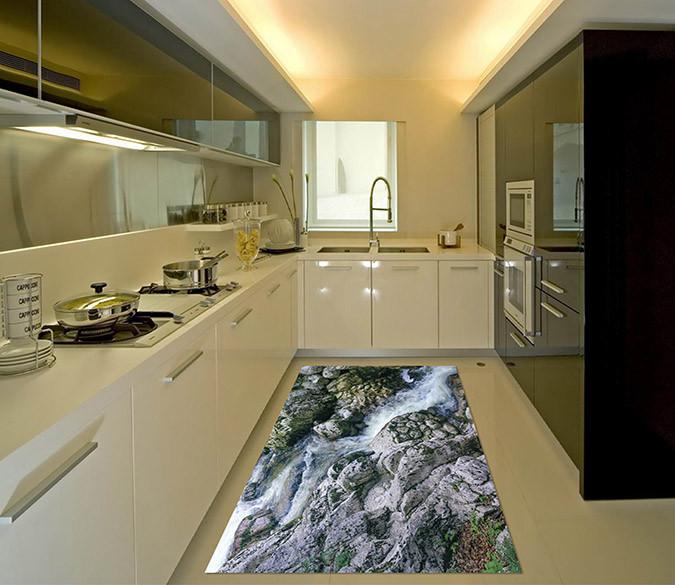 3D Stony Creek 108 Kitchen Mat Floor Mural Wallpaper AJ Wallpaper 