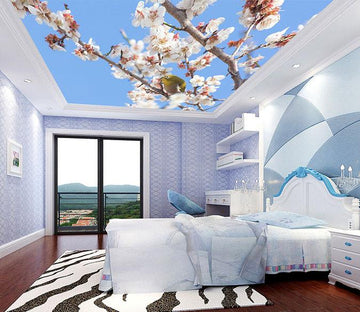 Flowering Tree Bird Wallpaper AJ Wallpaper 