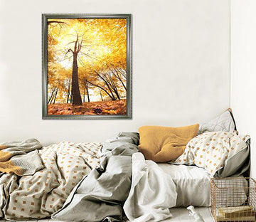 3D Beautiful Maple 020 Fake Framed Print Painting Wallpaper AJ Creativity Home 