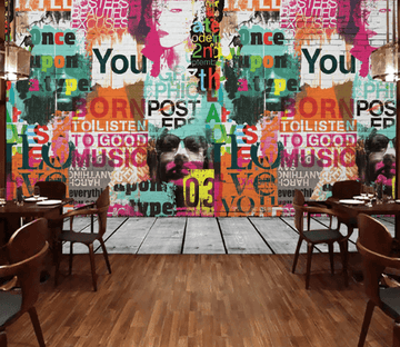 Faces And Words Wallpaper AJ Wallpaper 2 