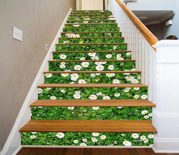 3D Weeds Flowers 1126 Stair Risers Wallpaper AJ Wallpaper 