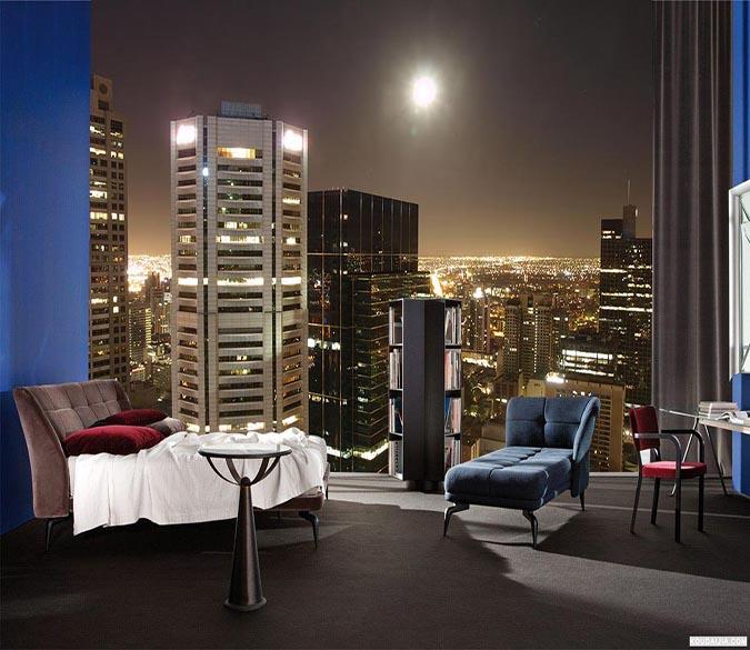 3D Moonlight City 670 Wallpaper AJ Wallpaper 
