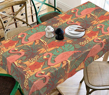 3D Birds Leaves Pattern 172 Tablecloths Wallpaper AJ Wallpaper 