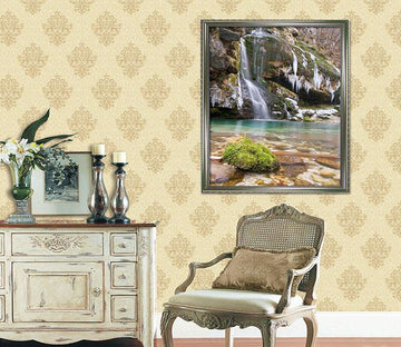3D Transparent River 131 Fake Framed Print Painting Wallpaper AJ Creativity Home 
