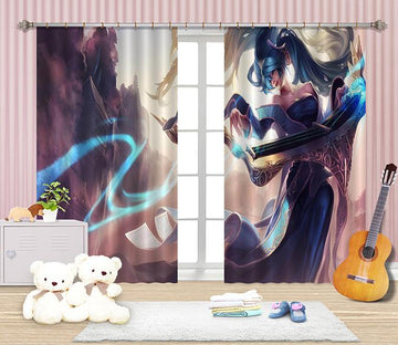 3D Elegant Girl 2379 Curtains Drapes Wallpaper AJ Wallpaper 