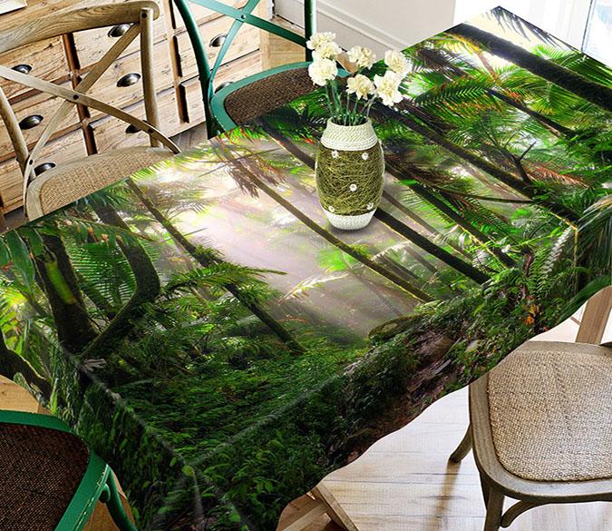 3D Rainforest 641 Tablecloths Wallpaper AJ Wallpaper 