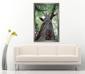 3D Thick Tree 113 Fake Framed Print Painting Wallpaper AJ Creativity Home 